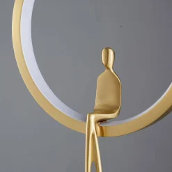 Lampa wisząca AMICI led złota 27 cm (ST-D7774 gold) - Step into Design