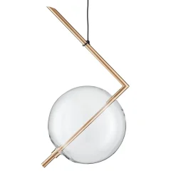 Lampa wisząca AMORE- 1 złota 24 cm (ST-8869P-1) - Step into Design