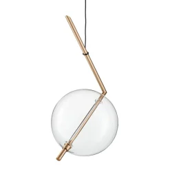 Lampa wisząca AMORE- 1 złota 24 cm (ST-8869P-1) - Step into Design