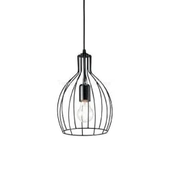 Lampa wisząca Ampolla kol. czarny (148151) Ideal Lux - żyrandol