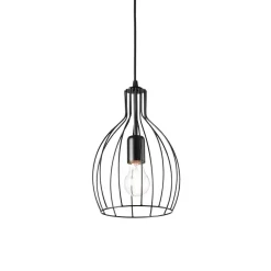 Lampa wisząca Ampolla kol. czarny (148151) Ideal Lux - żyrandol