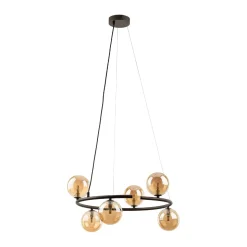 Lampa wisząca ANABELLE BROWN 6 (6571) - TK Lighting