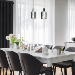 Lampa wisząca Arcadia Black 1xE27 (ML1818) - Milagro