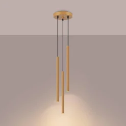 Lampa wisząca ARCHE 3P złota (SL.1342) - Sollux Lighting