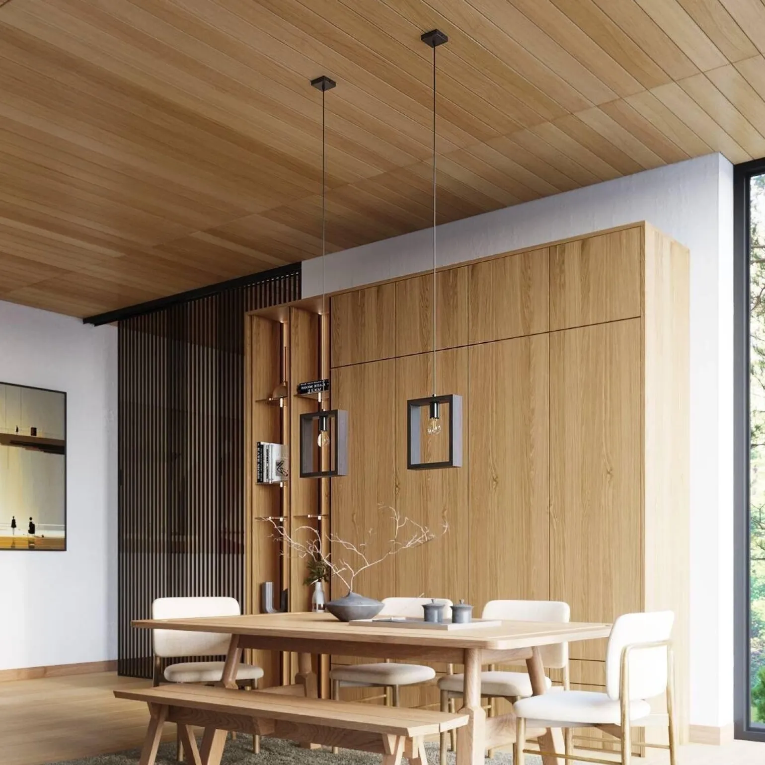 Lampa wisząca ARIES wenge (SL.1311) - Sollux Lighting