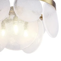 Lampa wisząca AURORA mosiądz 60 cm (ST-9513 BRASS) - Step into Design