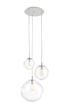 Lampa wisząca AVIA 3 chrom (10414309) KASPA