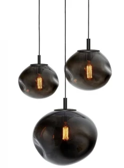 Lampa wisząca AVIA BLACK KOŁO 3 kolor Czarny (11158308) - KASPA