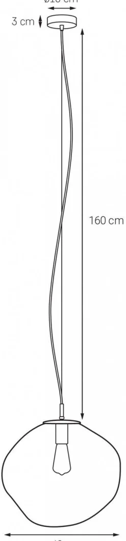 Lampa wisząca AVIA L (10418115) KASPA - żyrandol