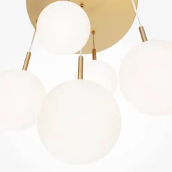 Lampa wisząca Basic form 5 złota (MOD321PL-05G1) - Maytoni