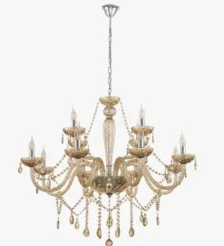 Lampa wisząca BASILANO koniakowa (39094 - EGLO) - żyrandol