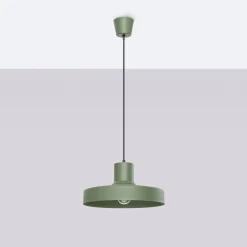 Lampa wisząca BILO zielona oliwka (SL.1705) - Sollux Lighting