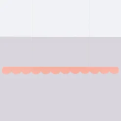 Lampa wisząca BISCUIT brzoskwiniowy LED 3000K (TH.563) - Thoro Lighting