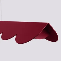 Lampa wisząca BISCUIT burgund LED 3000K (TH.560) - Thoro Lighting