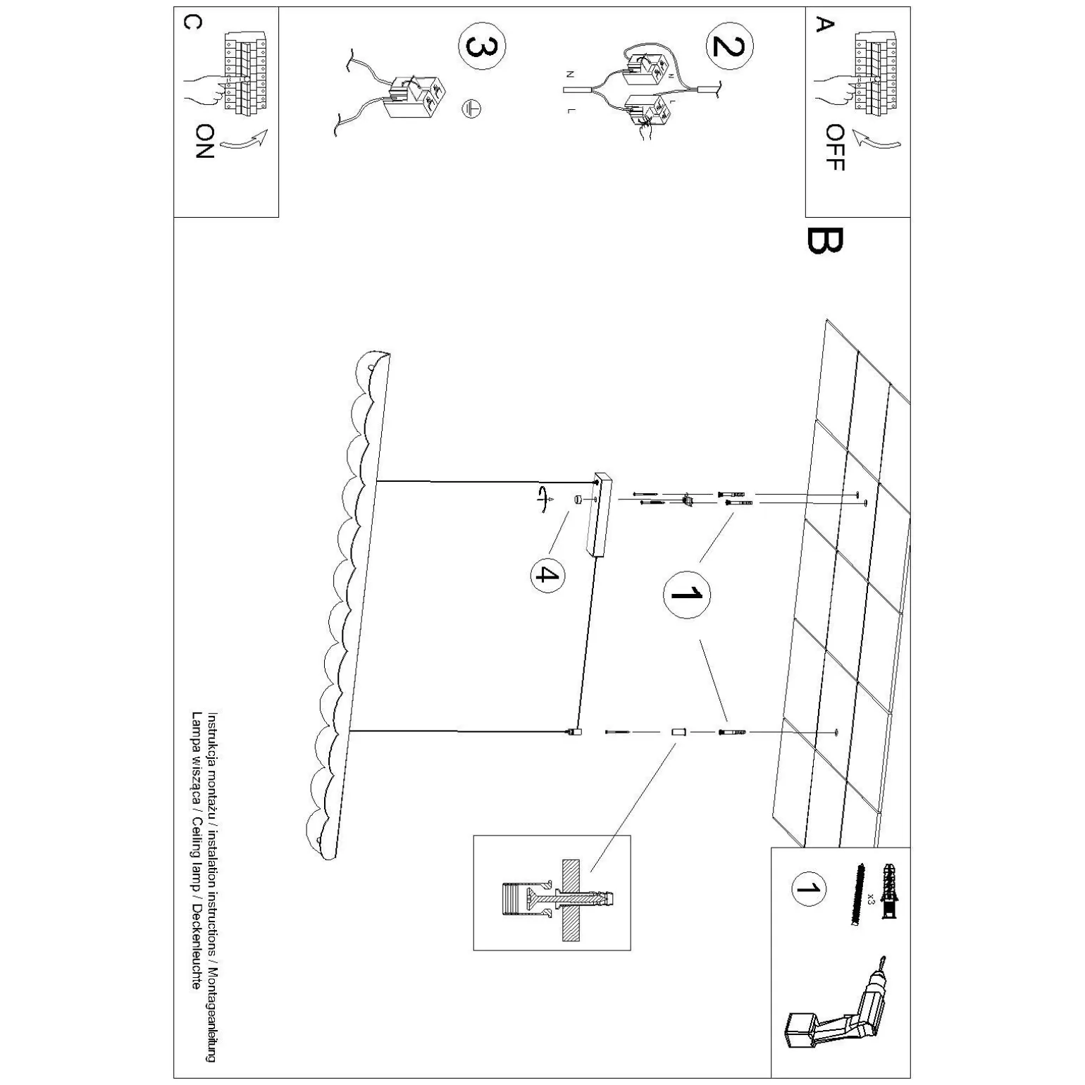 Lampa wisząca BISCUIT taupe LED 3000K (TH.561) - Thoro Lighting