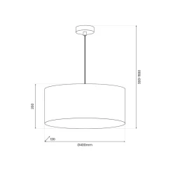 Lampa wisząca Blossom (MLP0870) - Milagro