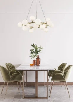 Lampa wisząca BOBO złota (P0462-20C-F7AA) - Zuma Line