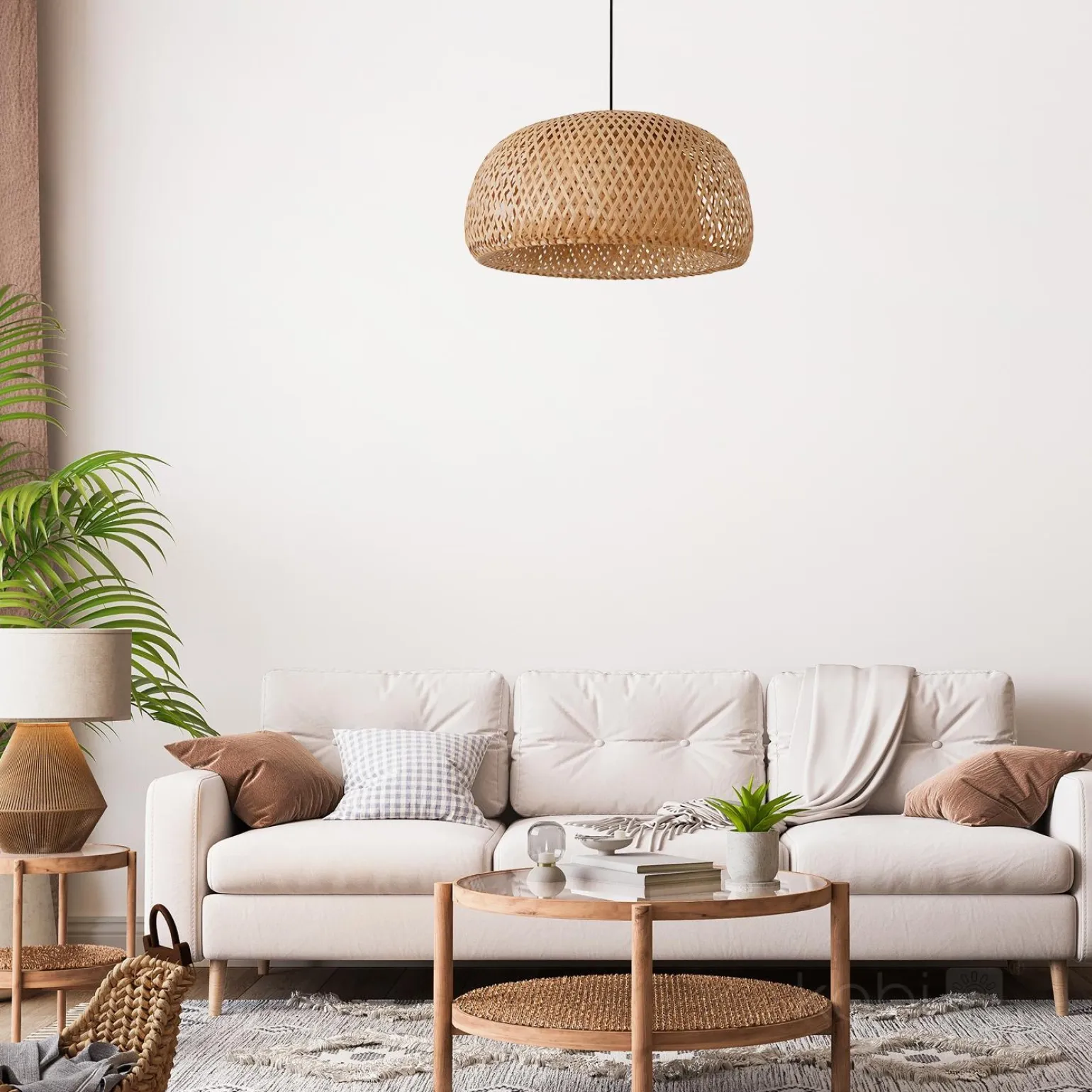 Lampa wisząca BOHO BAKU L 1xE27 Kobi Design (001475KOB) - KOBI LIGHT