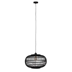 Lampa wisząca Boho bambusowa 46x46x128cm (55716-074) - DIJK