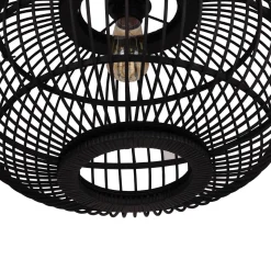 Lampa wisząca Boho bambusowa 46x46x128cm (55716-074) - DIJK