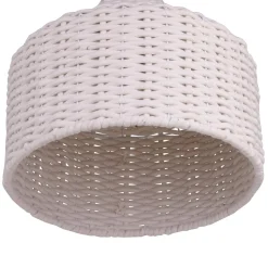 Lampa wisząca Boho bawełniana o wymiarach 46x46x150cm (102393) - DIJK