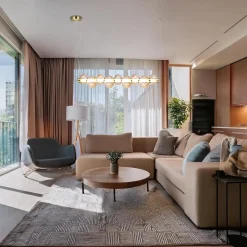 Lampa wisząca BOLLA GOLD 32W LED (ML1426) - Milagro