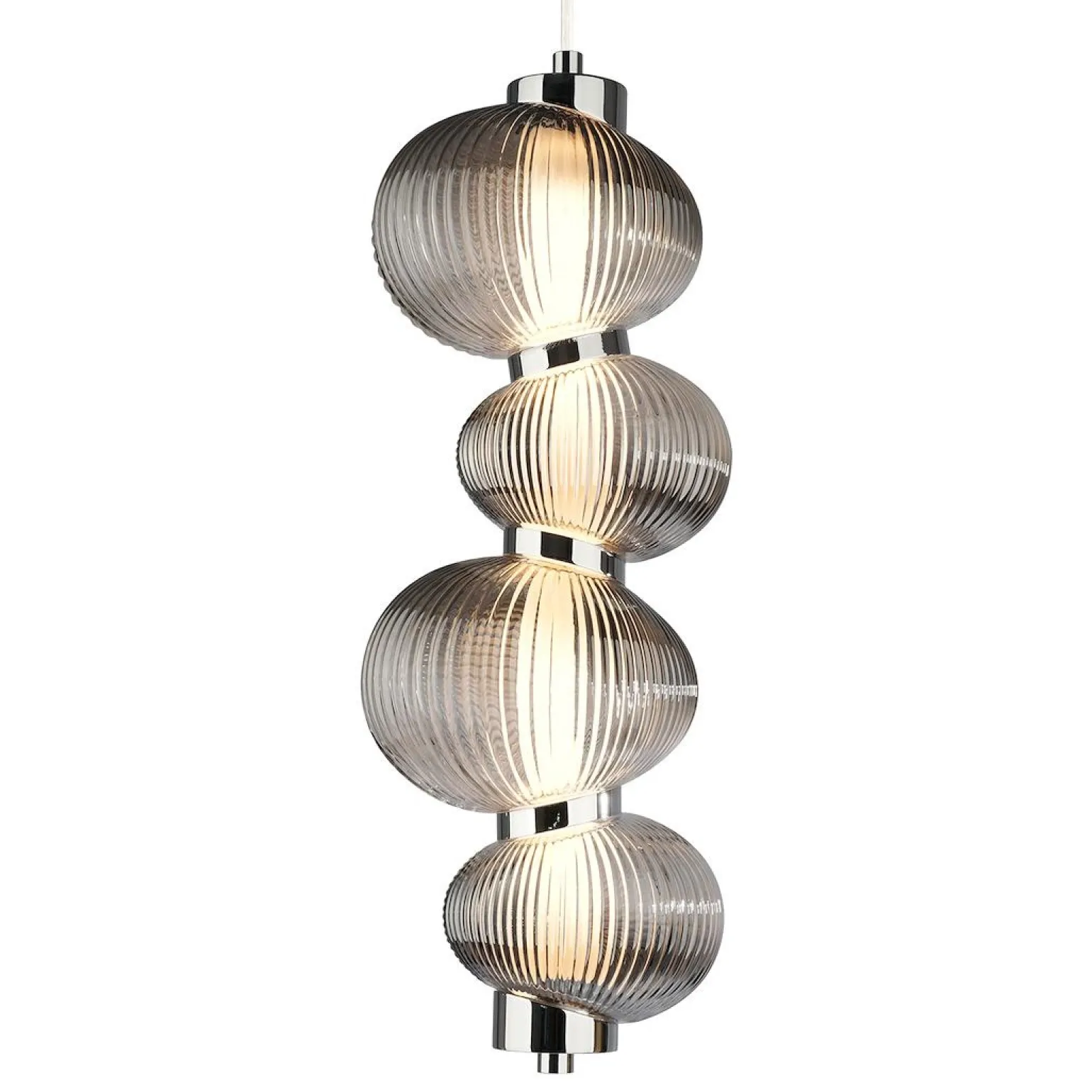 Lampa wisząca BOLLA SMOKED 17W LED (ML1423) - Milagro