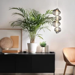 Lampa wisząca BOLLA SMOKED 17W LED (ML1423) - Milagro