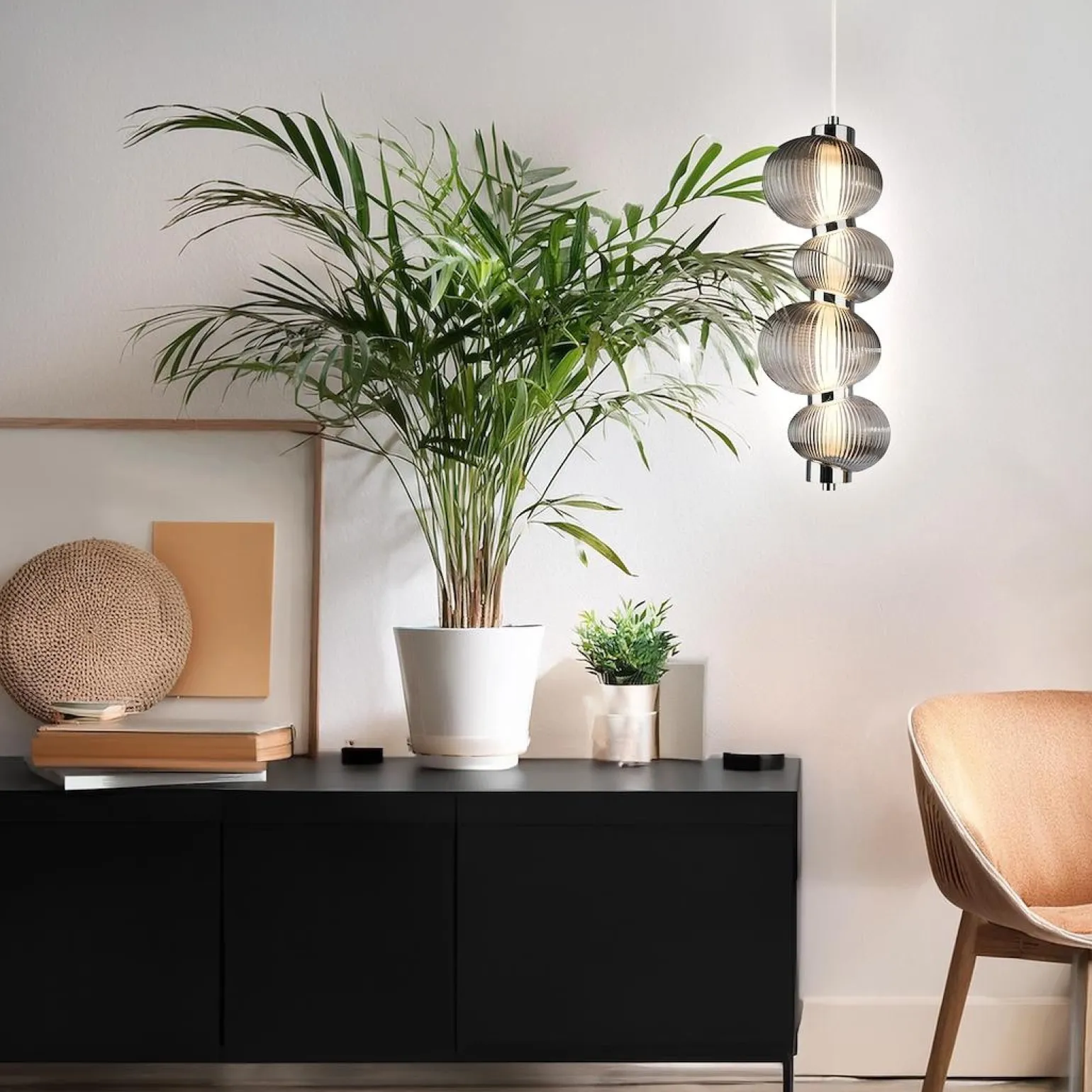 Lampa wisząca BOLLA SMOKED 17W LED (ML1423) - Milagro