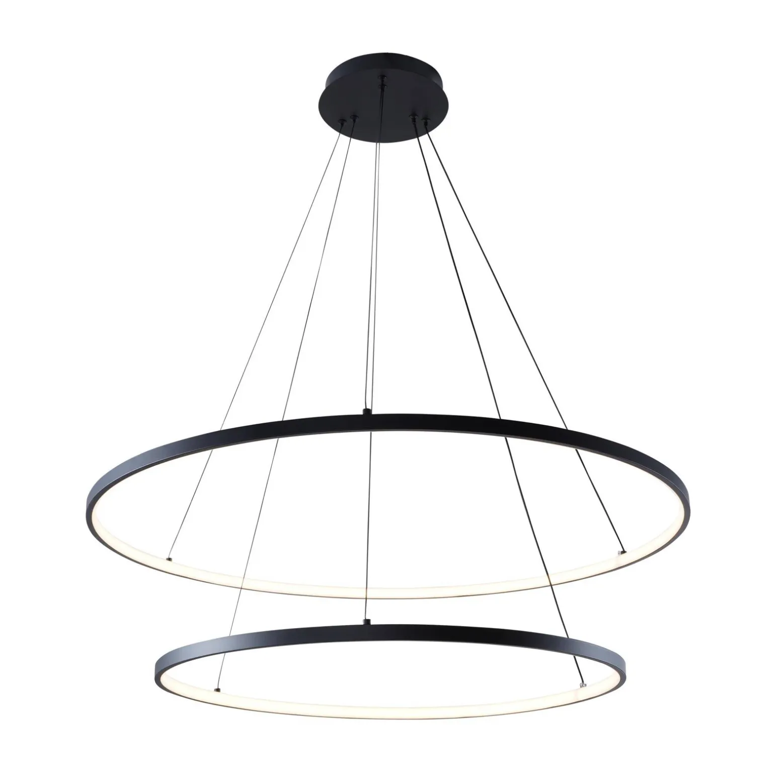 Lampa wisząca BRENO Ø 80 cm (2023200-BK) - Zuma Line