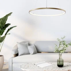 Lampa wisząca BRENO złota Ø 60 cm (2023201-GD60) - Zuma Line