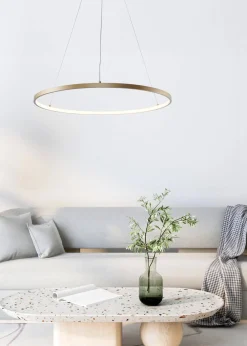 Lampa wisząca BRENO złota Ø 60 cm (2023201-GD60) - Zuma Line