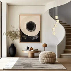 Lampa wisząca Brillant 5 złota LED CCT (LP-3303/5P GD) - Light Prestige