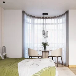 Lampa wisząca BRINA 3P czarna (SL.1336) - Sollux Lighting