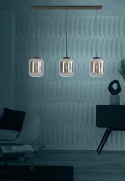 Lampa wisząca BULCIAGO czarna (390104) - EGLO