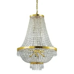 Lampa wisząca Caesar kol. złoty (114743) Ideal Lux - żyrandol
