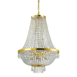 Lampa wisząca Caesar kol. złoty (114743) Ideal Lux - żyrandol