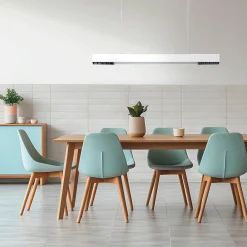 Lampa wisząca Cali M LED CCT Tuya biała (LP-1301/1P M WH Smart) - Light Prestige