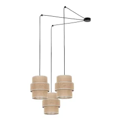 Lampa wisząca CALISTO JUTA 3 (5403) - TK Lighting
