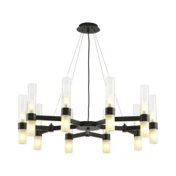 Lampa wisząca CANDELA-10 czarna 85 cm (DN1505-10 black) - Step into Design