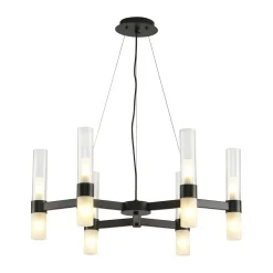 Lampa wisząca CANDELA-6 czarna 70 cm (DN1505-6 black) - Step into Design