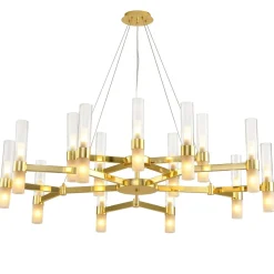 Lampa wisząca CANDELA-15 złota 120 cm (DN1505-15 gold) - Step into Design