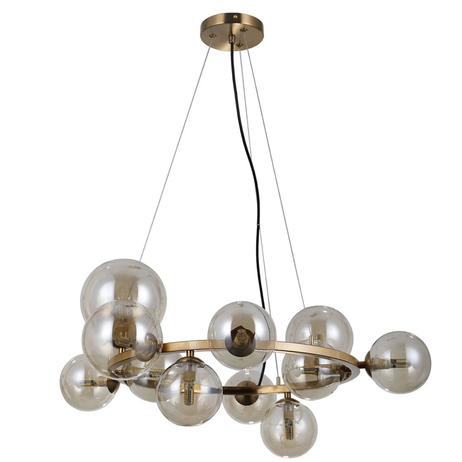 Lampa wisząca Canello (PND-406007-11-HBR) - Italux