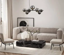 Lampa wisząca Canello (PND-406007-7A-BCR) - Italux