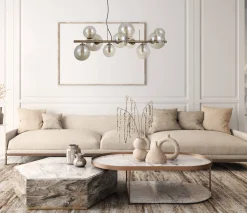 Lampa wisząca Canello (PND-406007-10-HBR) - Italux