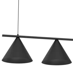 Lampa wisząca CAPITAL 3 czarna (MLP0938) - Milagro