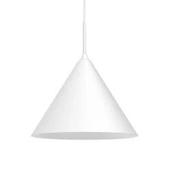 Lampa wisząca CAPITAL biała Ø32cm (MLP0959) - Milagro