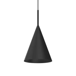Lampa wisząca CAPITAL czarna Ø17cm (MLP0964) - Milagro
