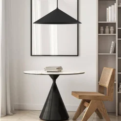 Lampa wisząca CAPITAL czarna (MLP0946) - Milagro