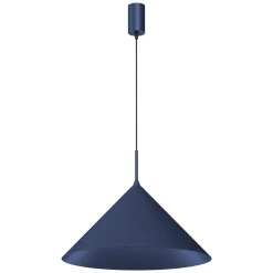 Lampa wisząca CAPITAL granatowa Ø46cm (MLP0956) - Milagro